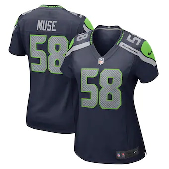 womens nike tanner muse college navy seattle seahawks game 